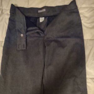 Petite gray slacks